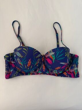 Anthropologie Allihop Hummingbird Bikini Top - Bra Size 34A - Small or XS